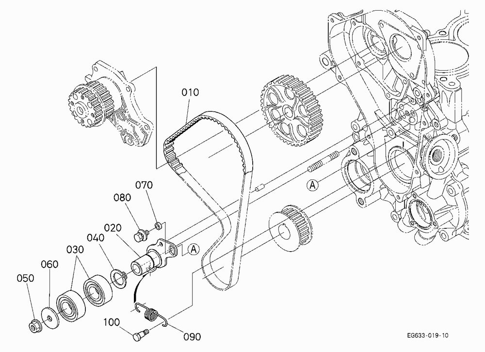 BELT AND TENSIONPULLEY