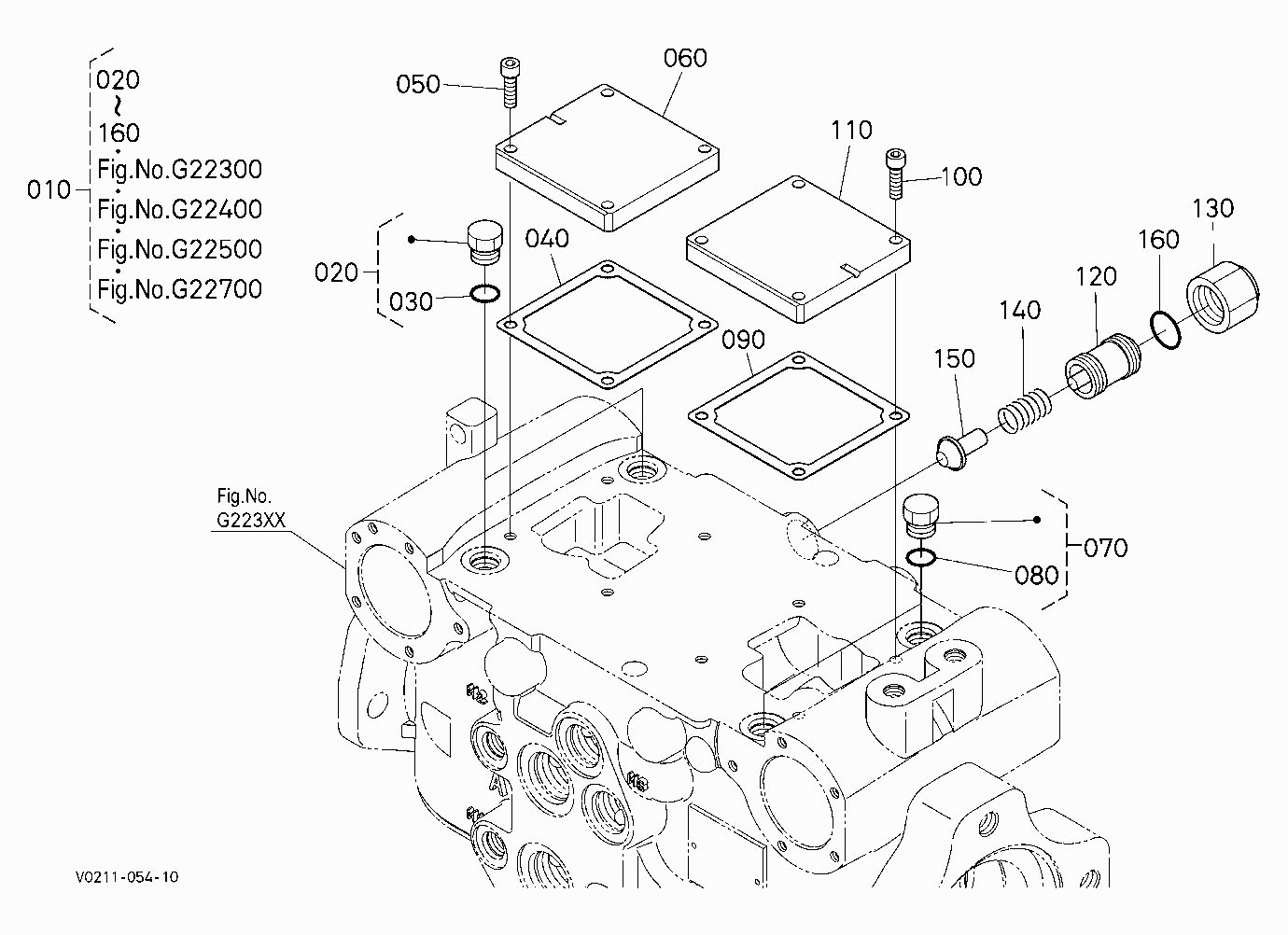 HST PUMP (COVER) [COMPONENT PARTS]