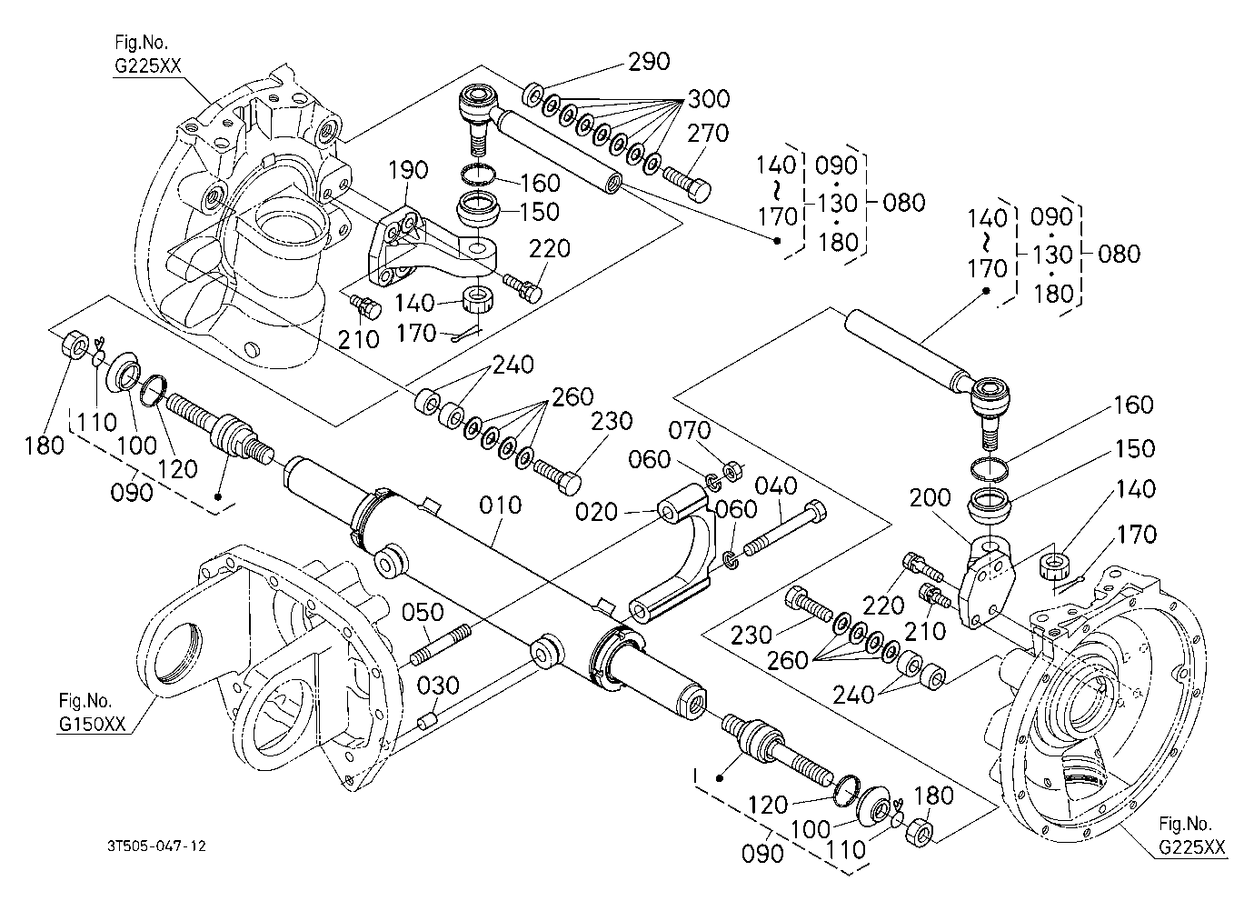 Tie Rod/Steering Cylinder [Except[Dtsc]] [Old]