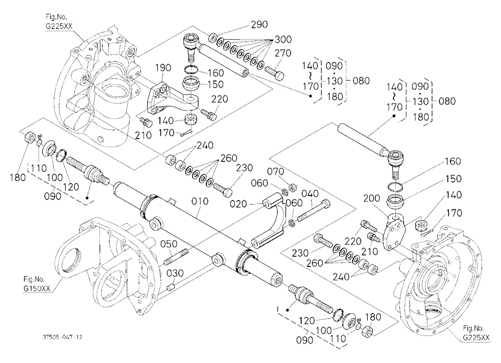 Tie Rod/Steering Cylinder [Except[Dtsc]] [Old]