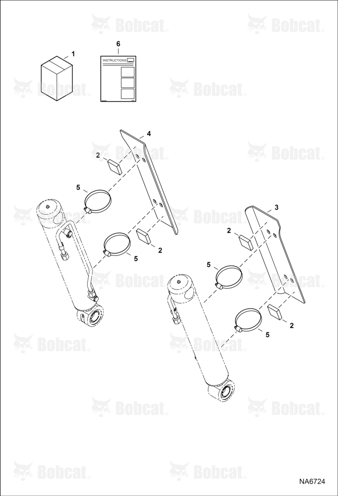 Shield Kit (Tilt Cylinder)