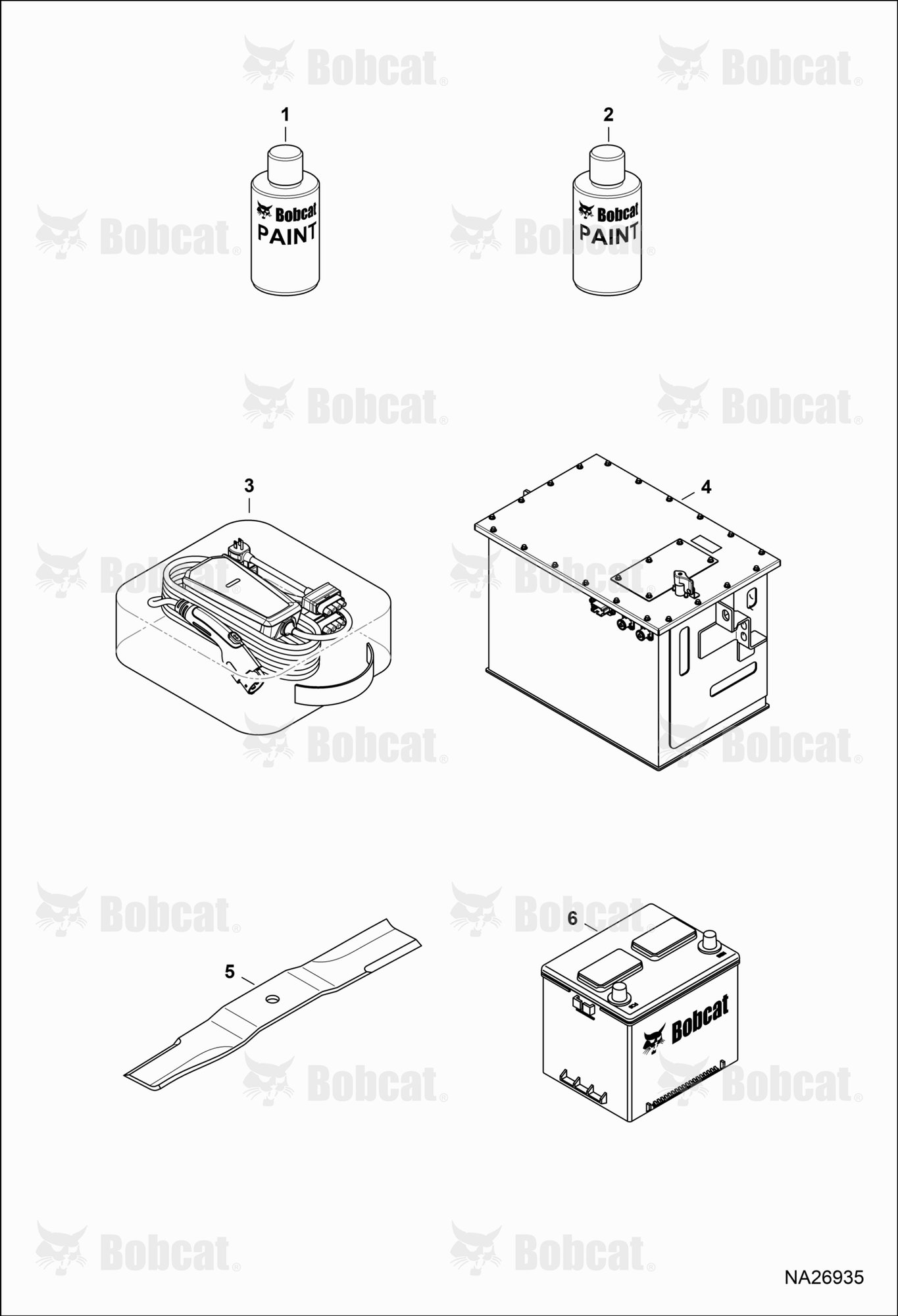 Maintenace Items (Service Parts)
