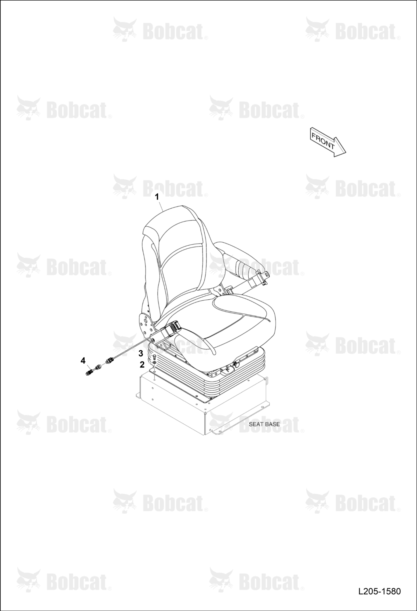 Seat Assembly (Air Suspense)