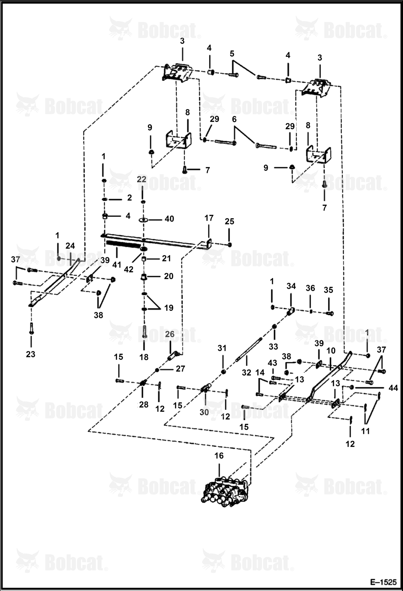 Control Pedals  502615001 & Above