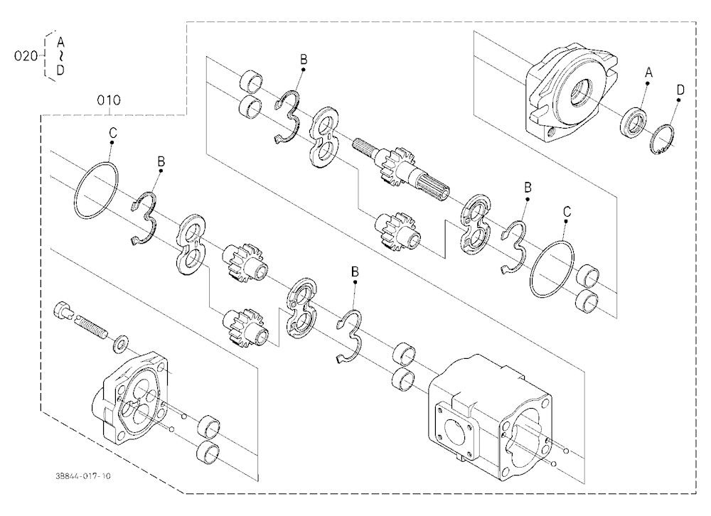 Hydraulic Pump [Component Parts]