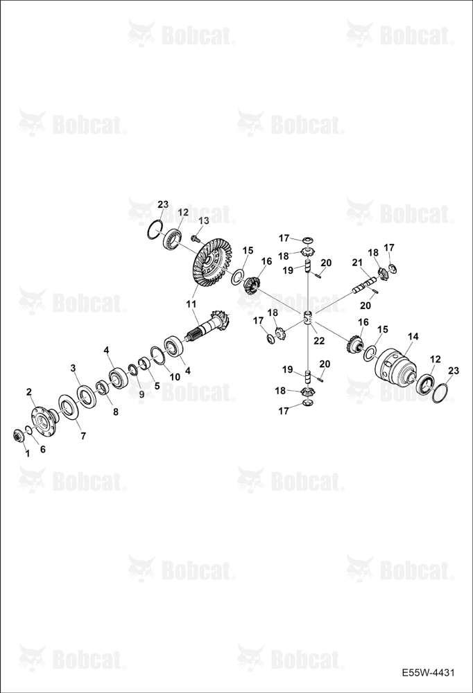 Differential (Rear Axle)  AEFB11102 - AEFB11307
