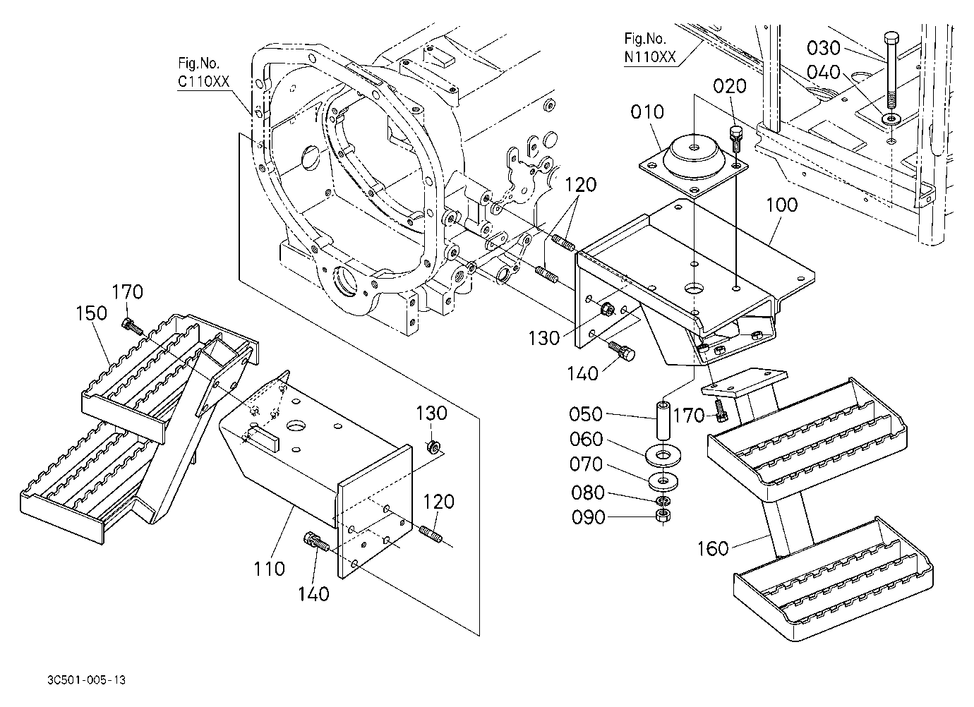 Cab Bracket Front