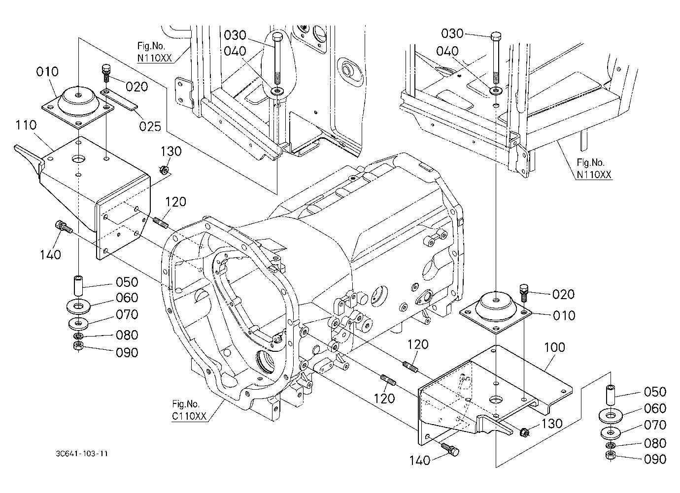 Cab Bracket Front