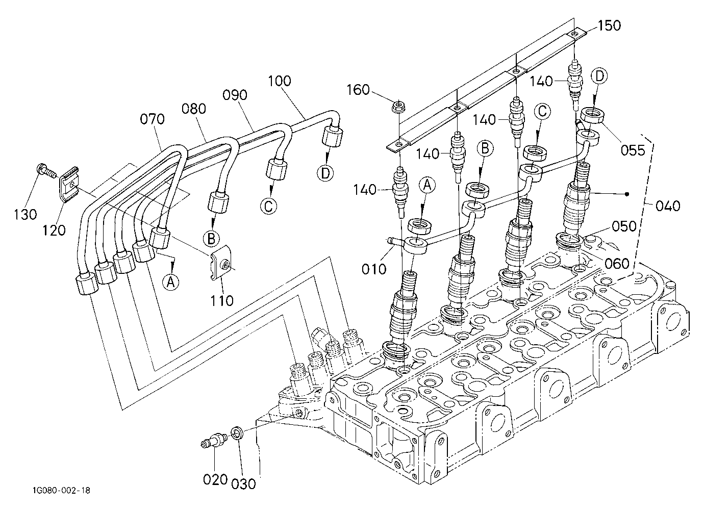 Nozzle Holder And Glow Plug