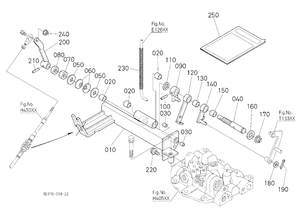 Position Control Lever (With Draft) (W/G No.L8319)
