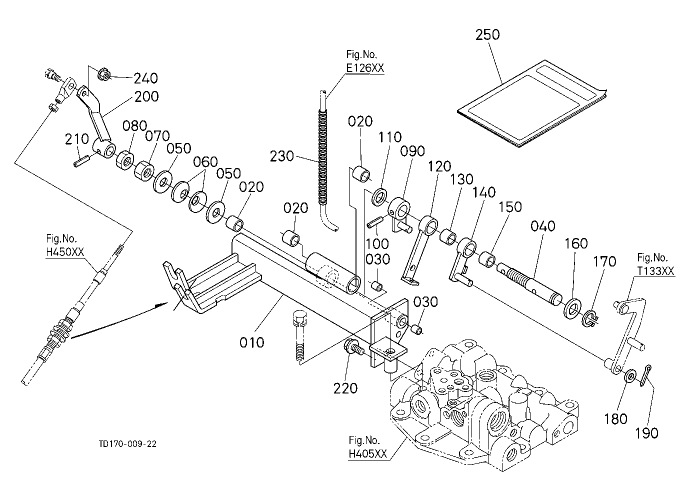 Position Control Lever (With Draft) (W/G No.L8319)