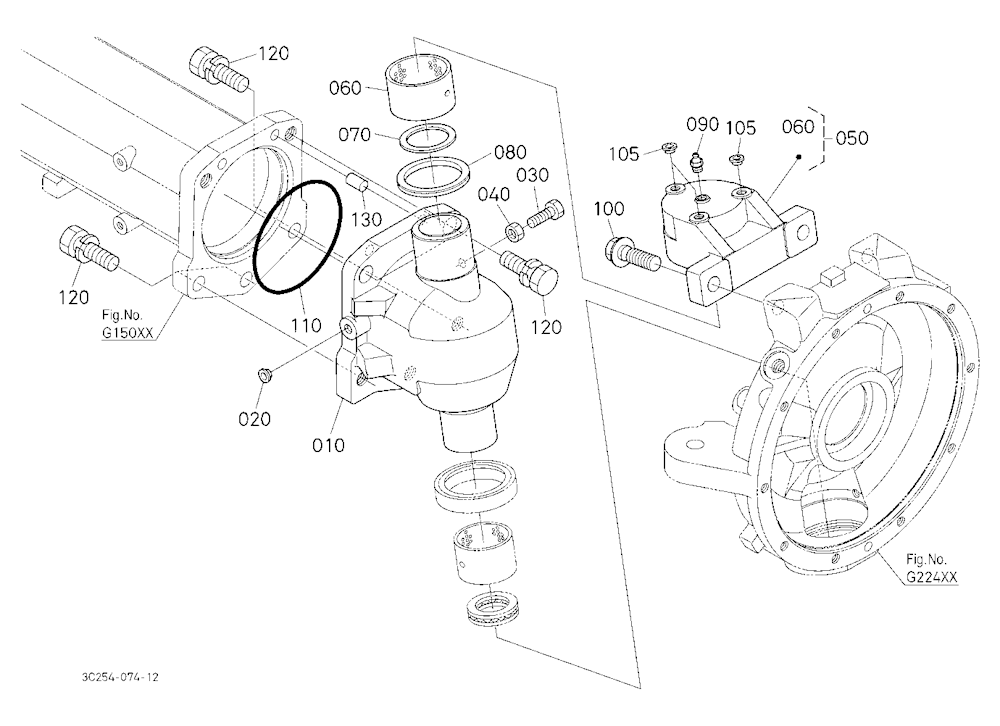 Bevel Gear Case Lh