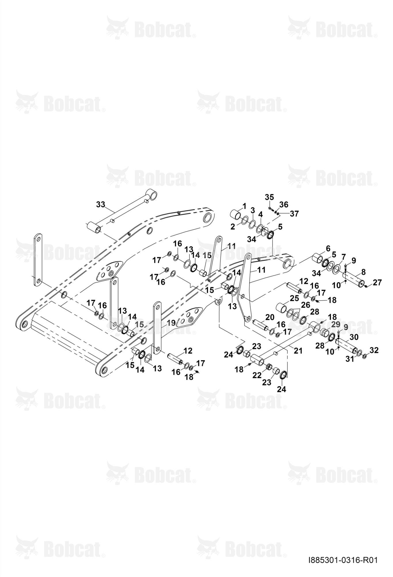 Boom and Lever Connections