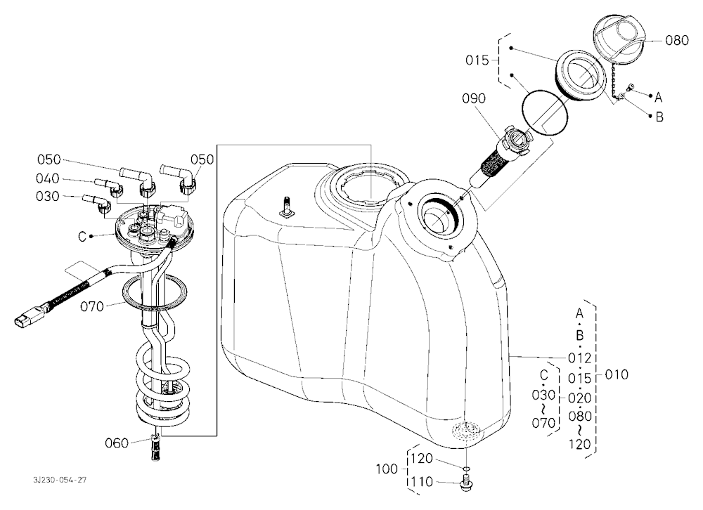 Diesel Exhaust Fluid Tank [Component Parts] [New]