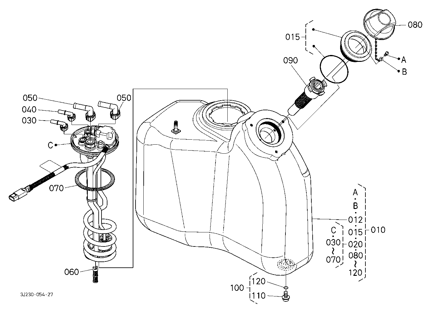 Diesel Exhaust Fluid Tank [Component Parts] [New]