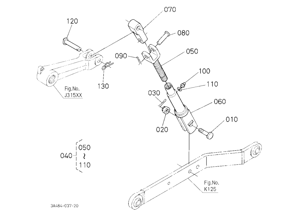 Lift Rod Lh