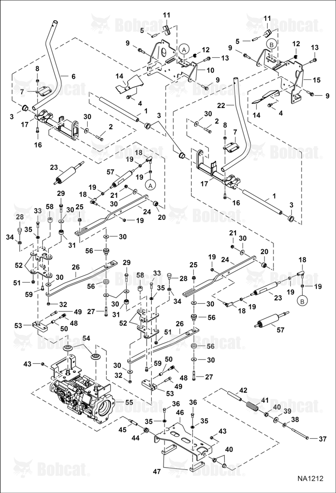 Hand Controls (Two Piece STRG Mount)
