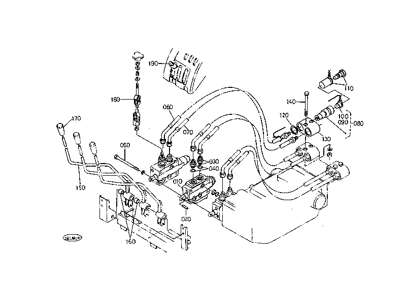 Aux.Control Valve W/O Cab [Option]