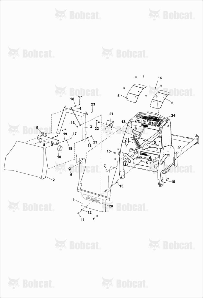 Rider Pad & Fender ASSY