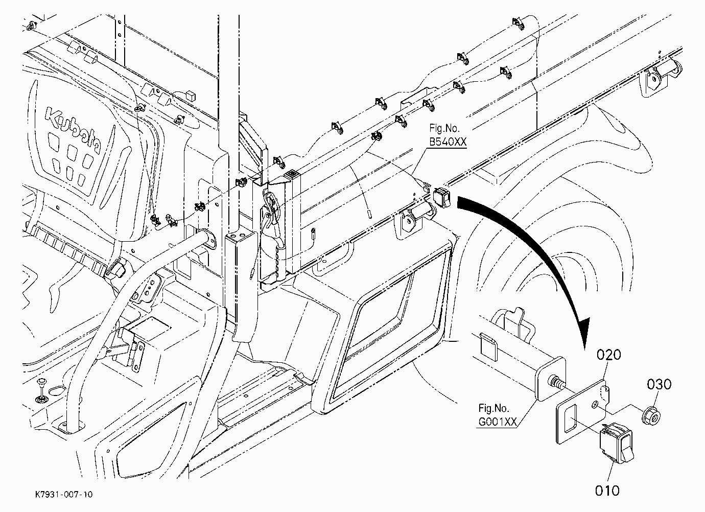 CARGO LAMP SWITCH