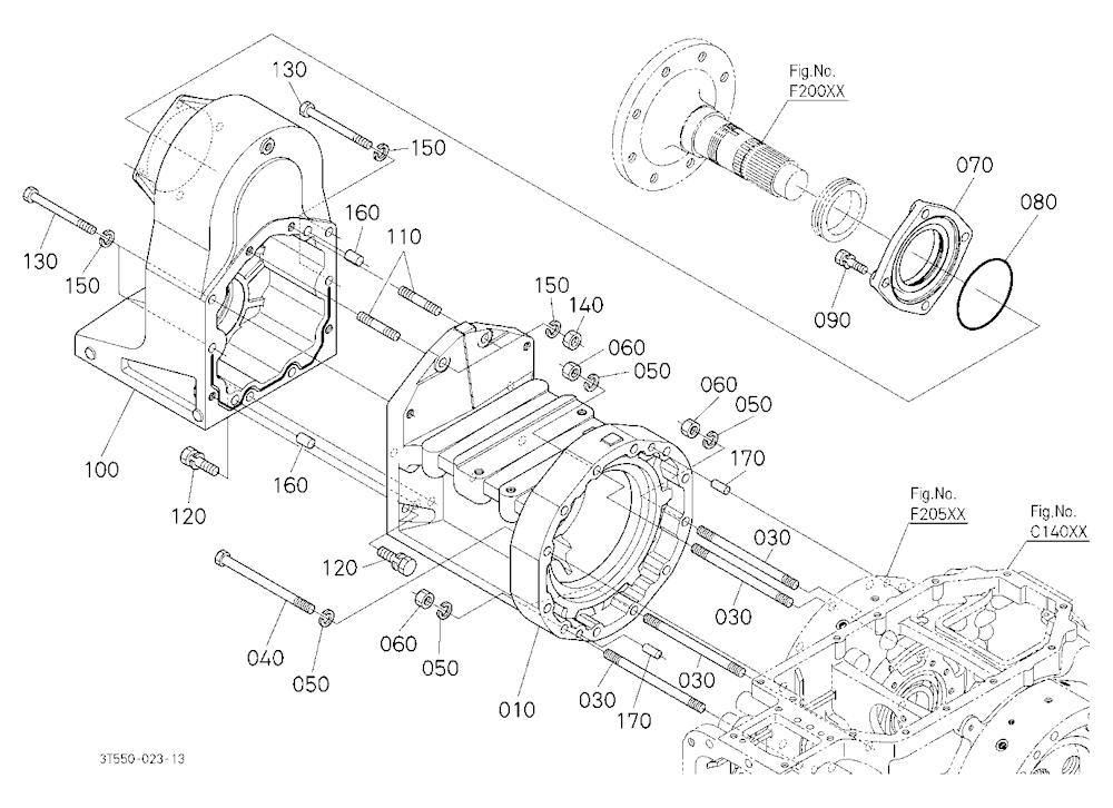 Rear Axle Case Rh [Old]