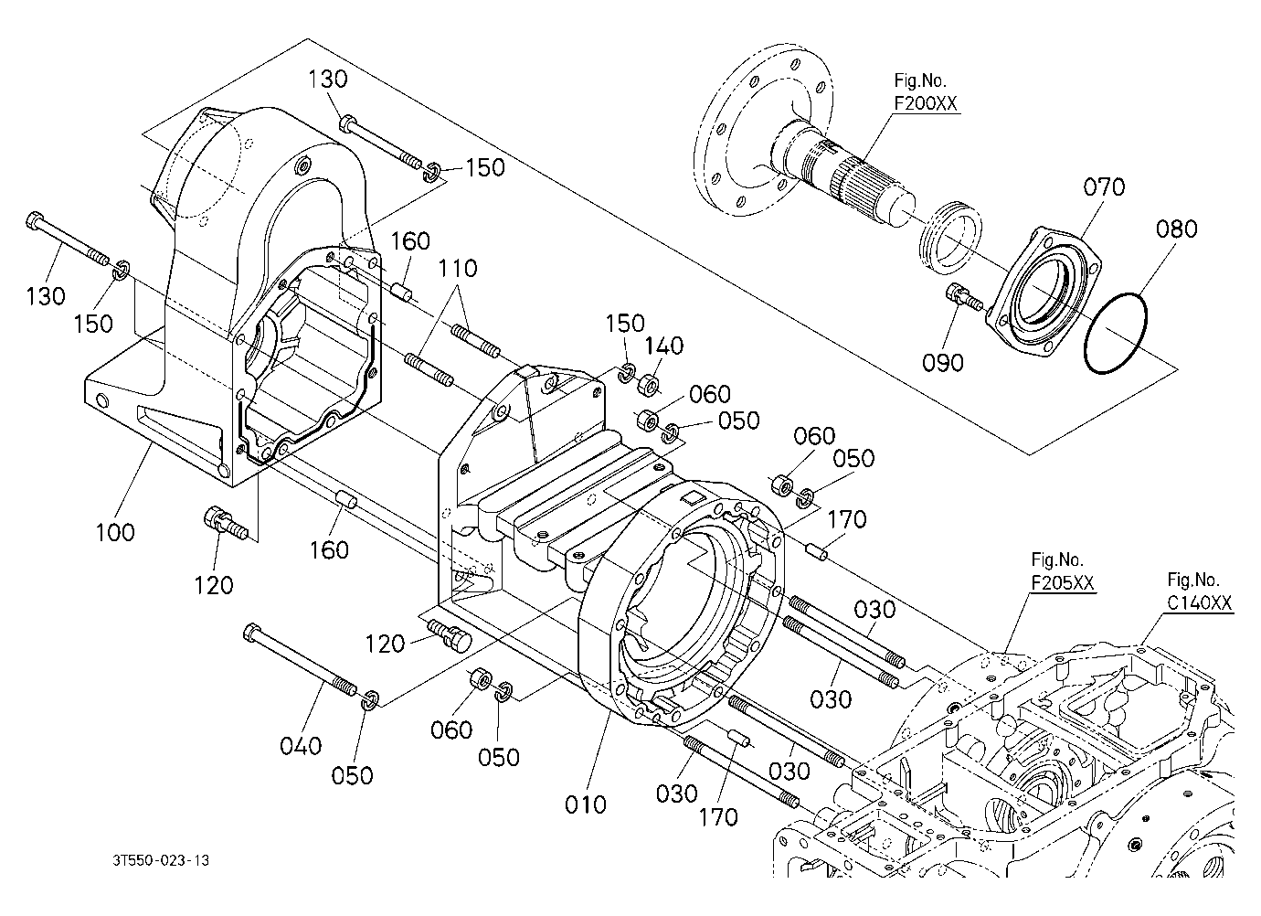 Rear Axle Case Rh [Old]
