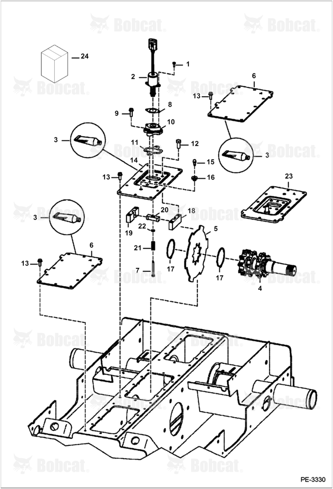 Transmission Covers (W/Disc Brake) 530714319 & Above, 530811606 & Above