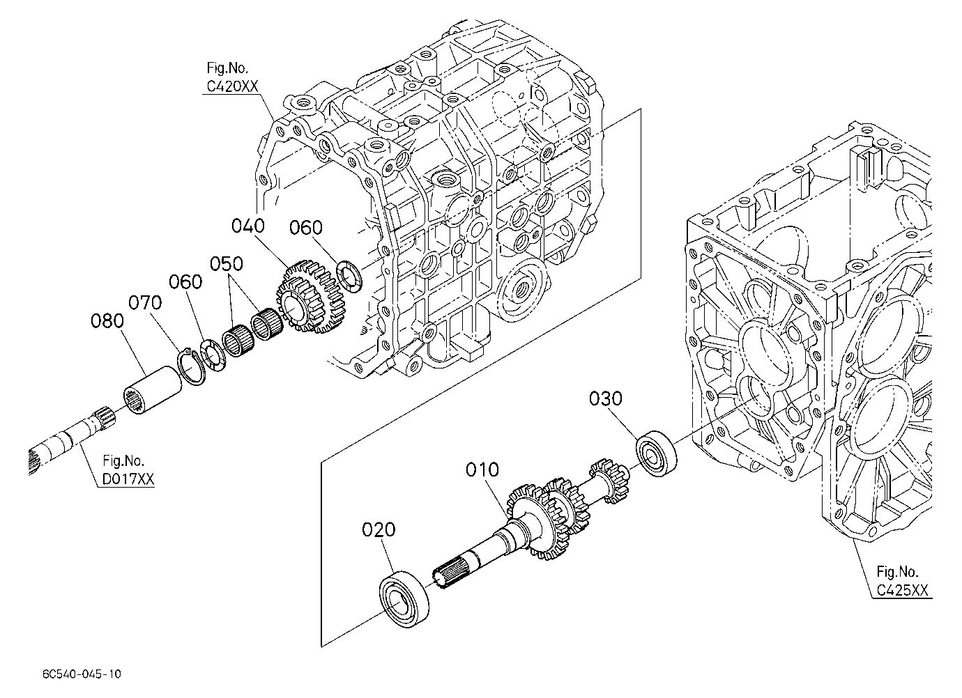 Range Gear Shaft