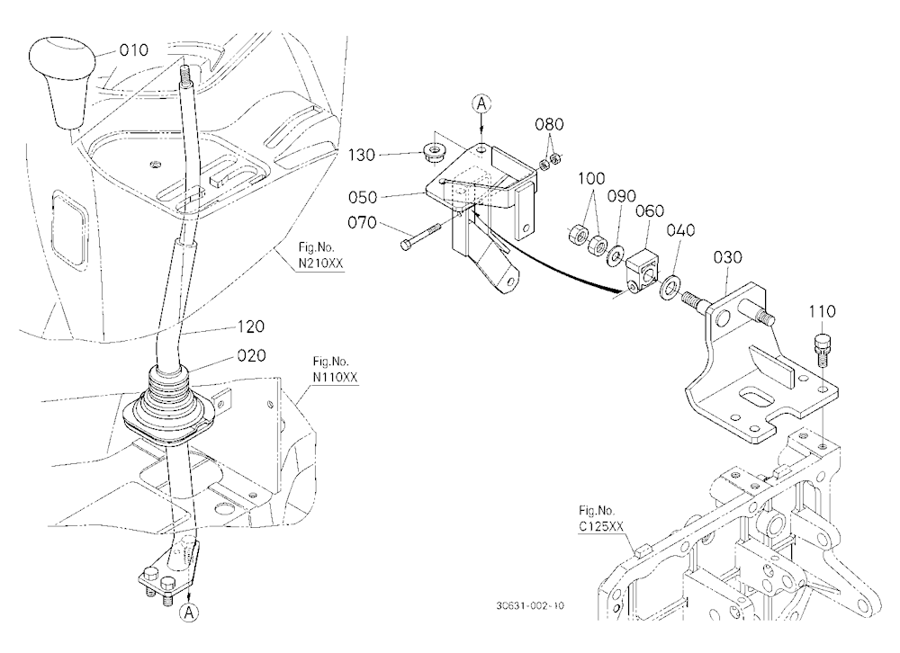 Main Gear Shift Lever