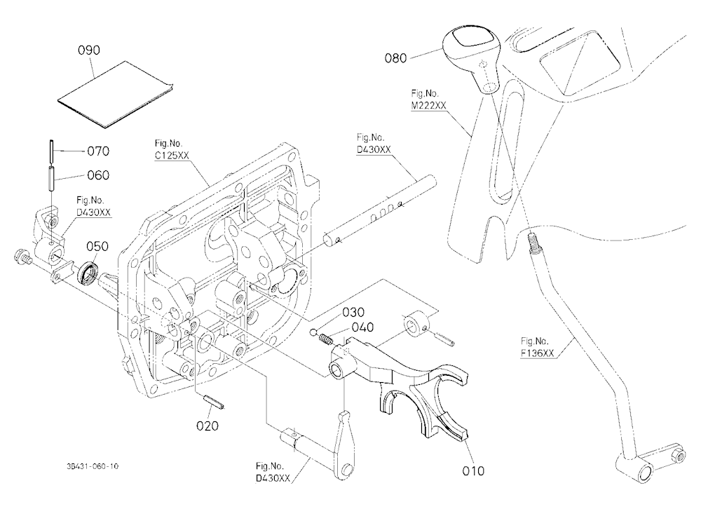 Creep Speed Kit (Shift Fork) (W/G No.M9131) [Optio