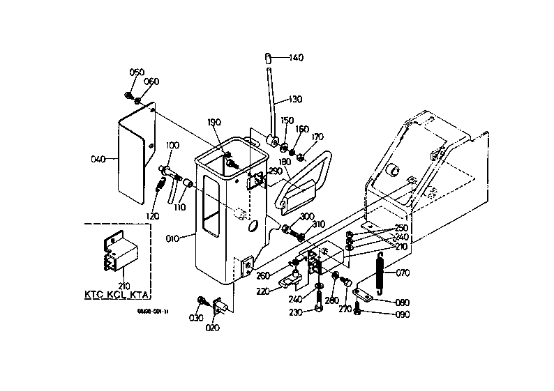 Control Lever (Box Lh)