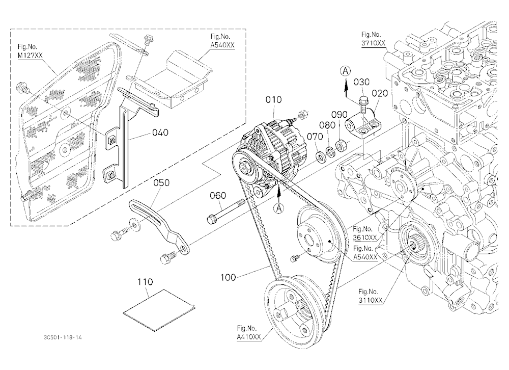 Rear Defogger Kit 1 (Alternator) (W/G No.M7650) [O
