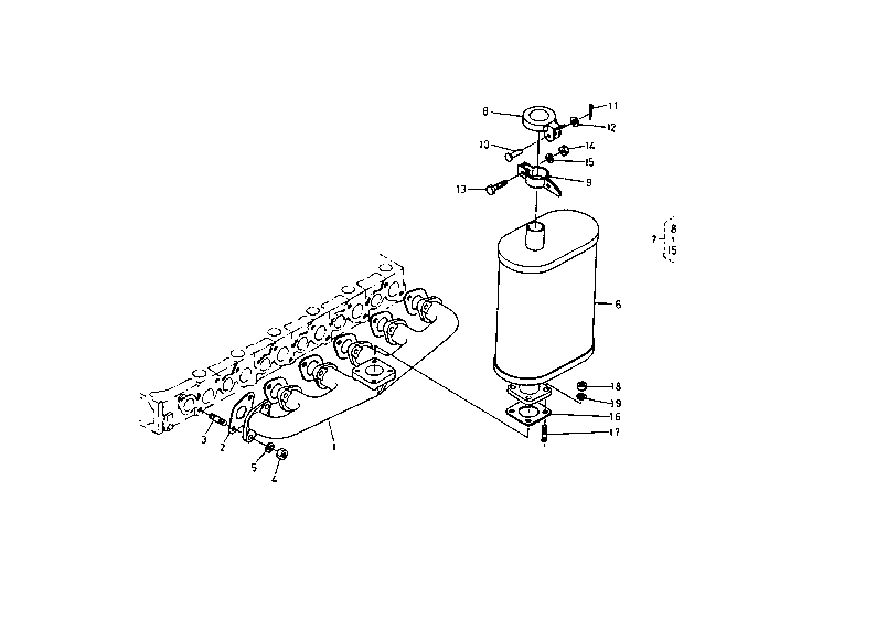 Exhaust Manifold [S2800-B-Shinano-6]