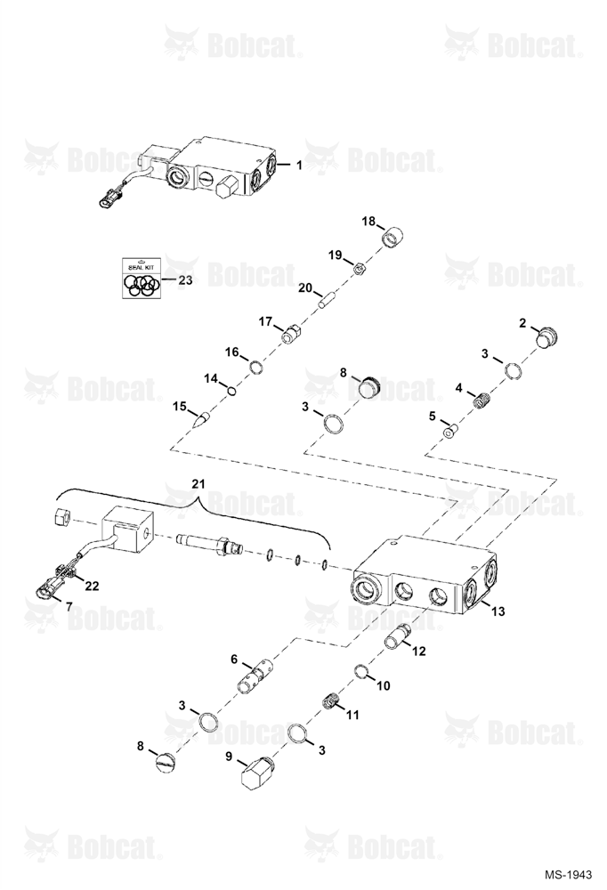 Bucket Positioning Valve