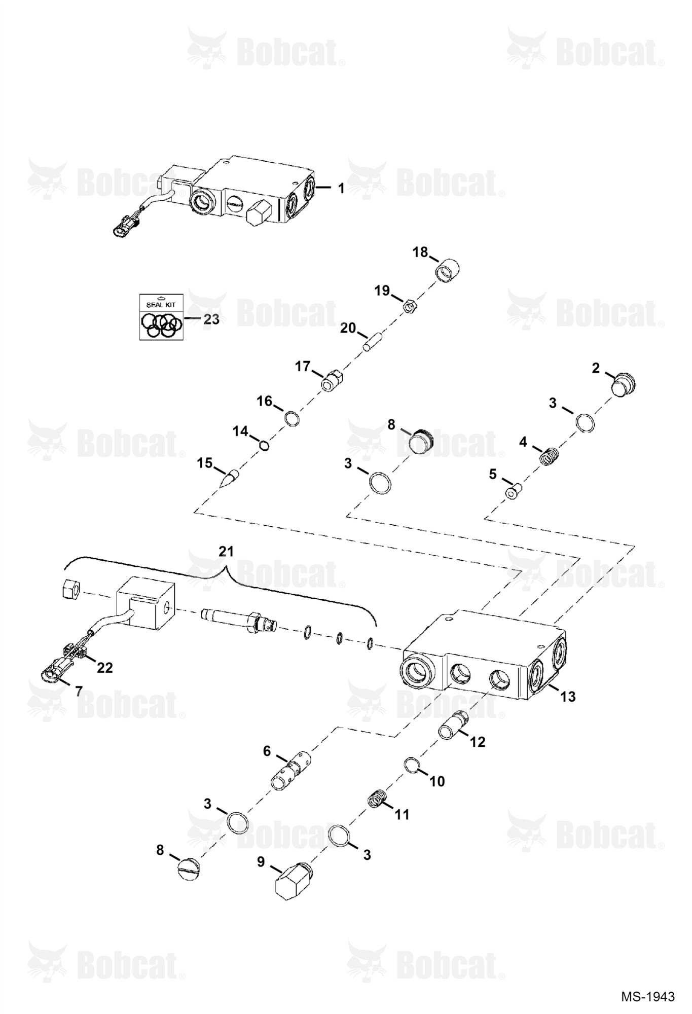 Bucket Positioning Valve