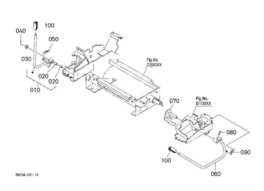 Control Lever (Safety Lock Lever)
