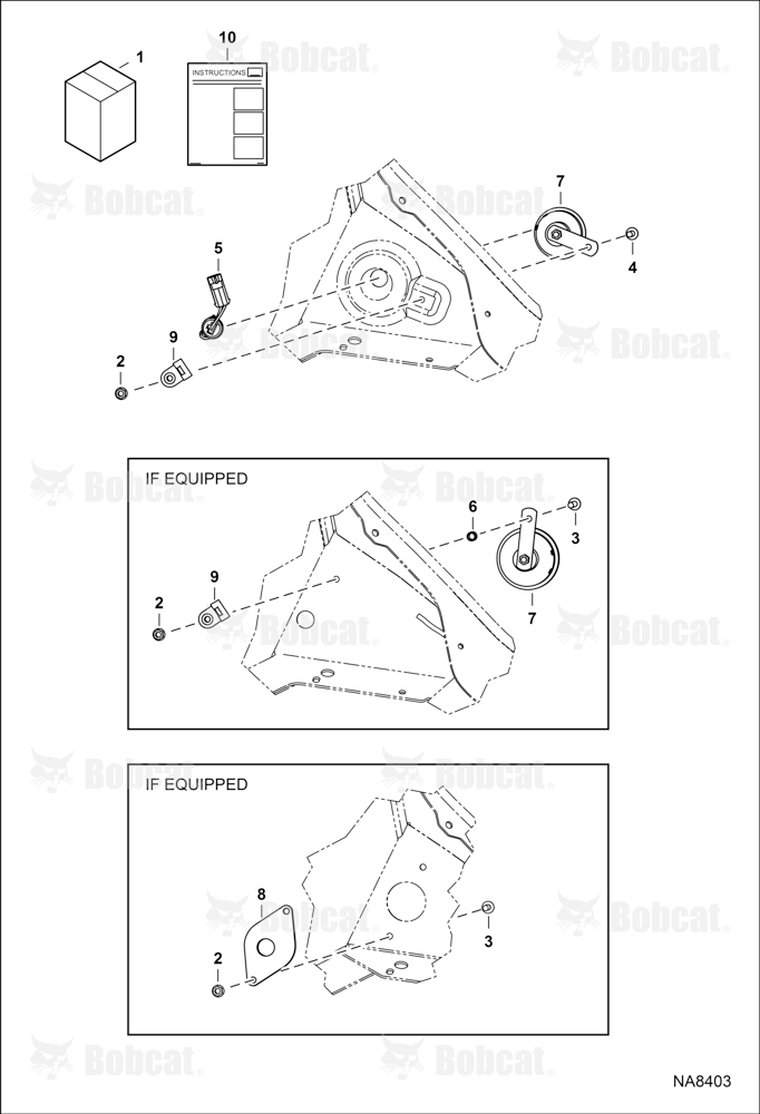 Horn Kit (Manual Controls, AHC & ACS)