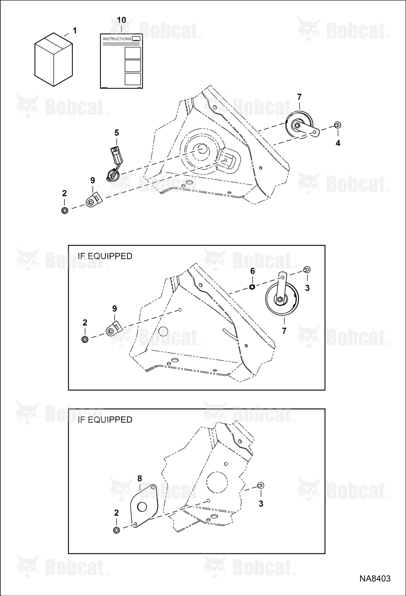 Horn Kit (Manual Controls, AHC & ACS)