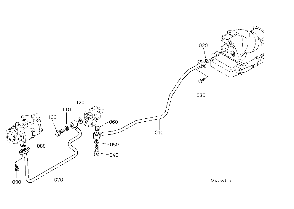 Hydraulic Oil Line(Delivery) [Hst Type]