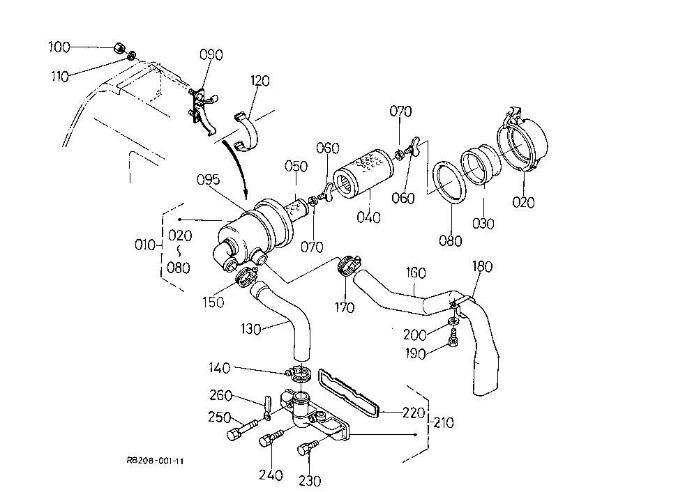 Air Cleaner,Inlet Manifold