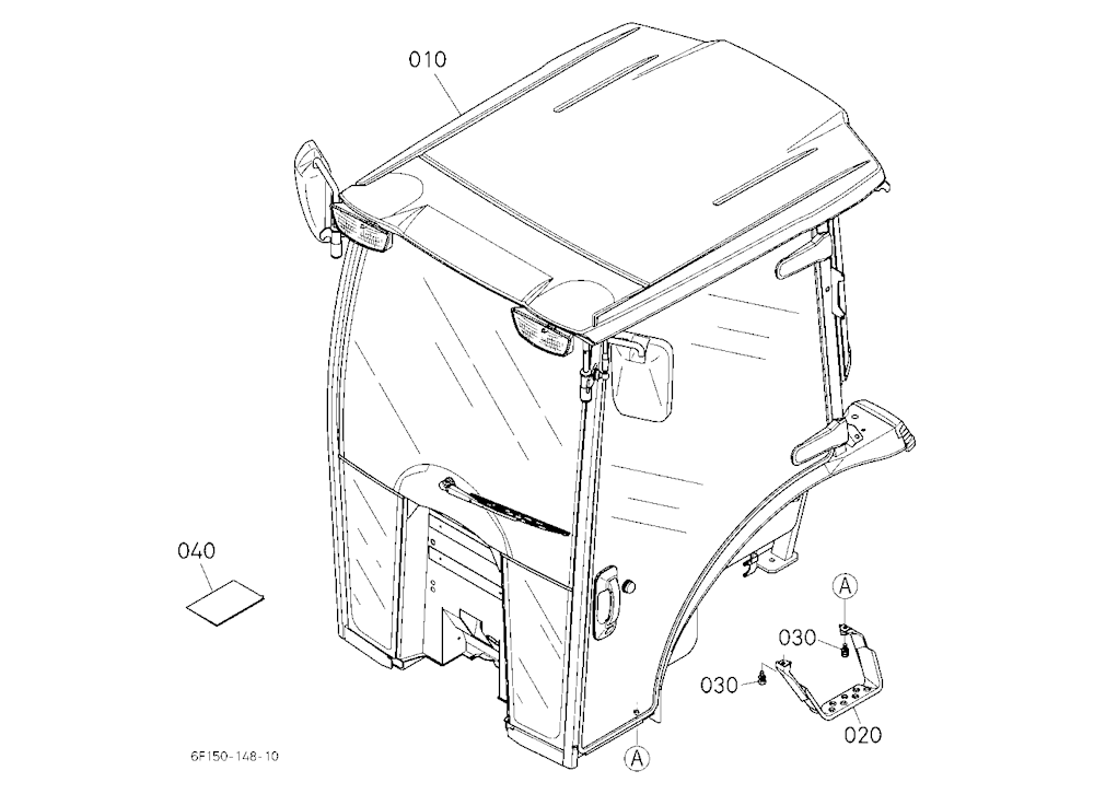 Cabin Kit (Cab) (W/G No.B7093) [Option]