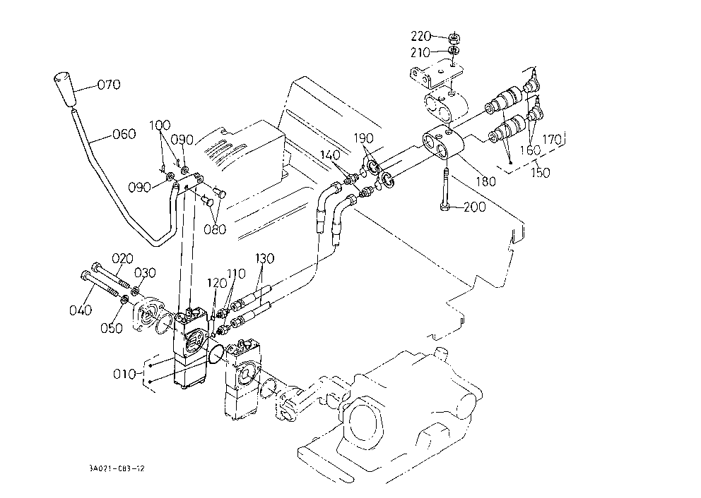 Auxiliary Control Valve (Scd)[A][Option][Old Type]