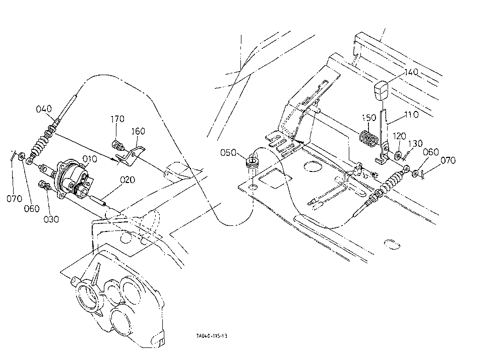 Pto Clutch Control Lever [With Ind-Pto]