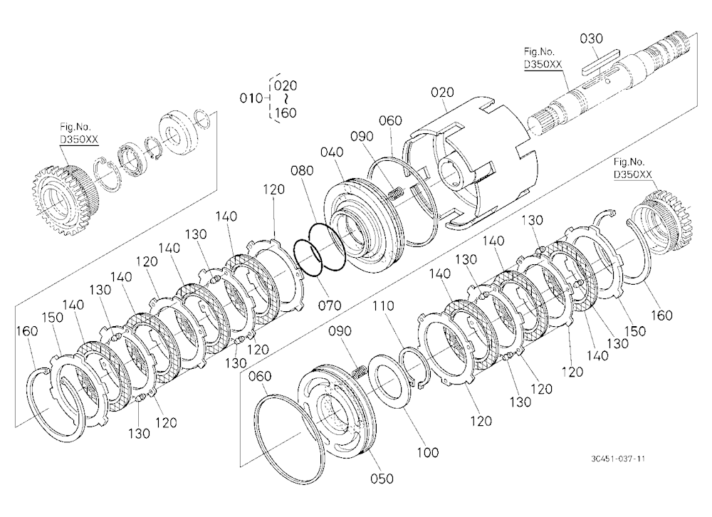 Front Propeller Shaft (Rear)