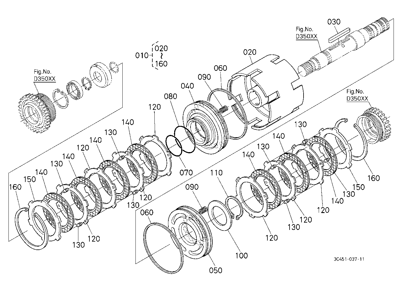 Front Drive Clutch [Component Parts]