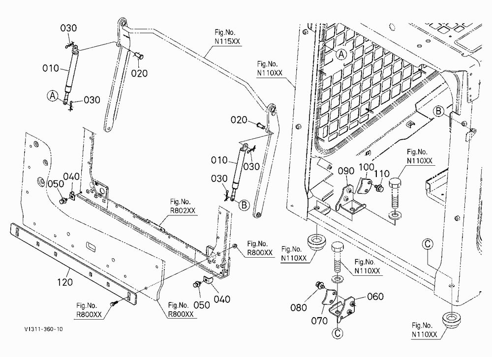 DEMOLITION GUARD KIT(DAMPER)[OPTION]
