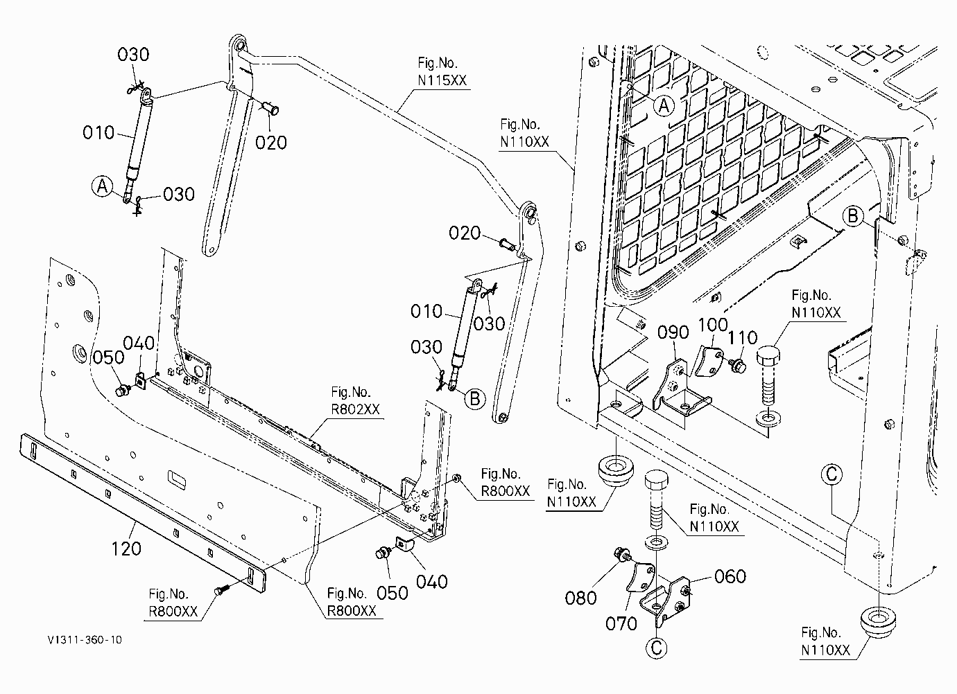 DEMOLITION GUARD KIT(DAMPER)[OPTION]