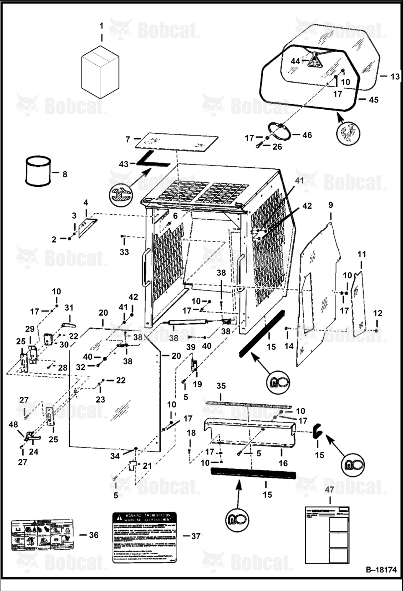 CAB Enclosure  501911001 - 501919999