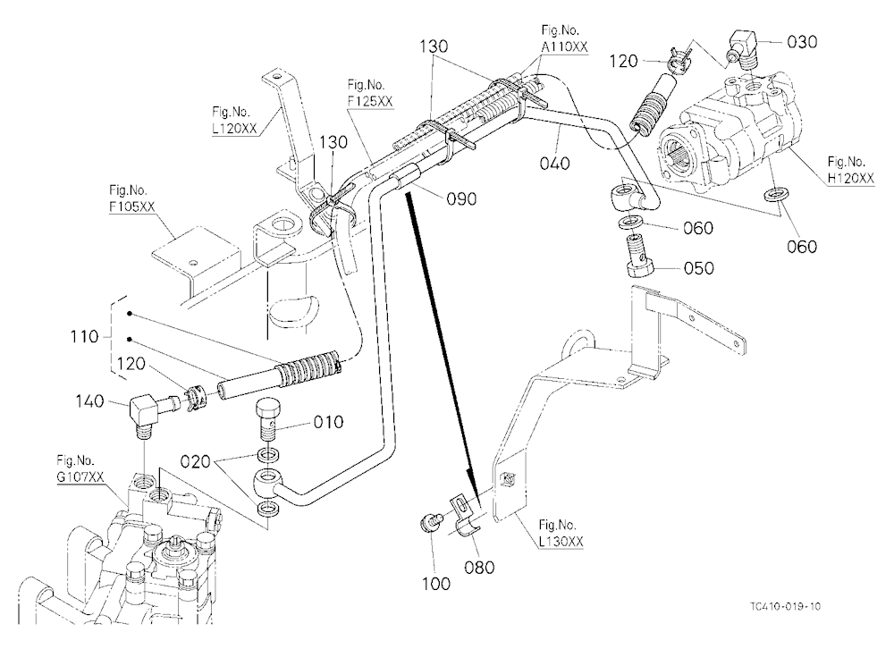 Hydraulic Oil Line