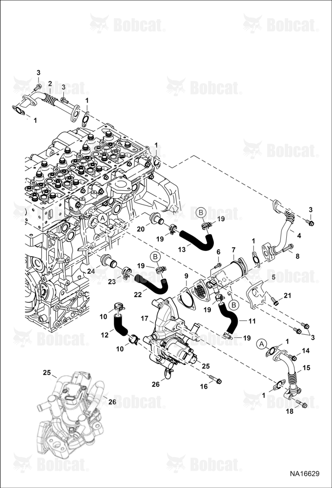 Exhaust Gas Recirculation (Tube Type Cooler)